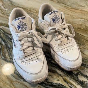 Reebok white sneakers